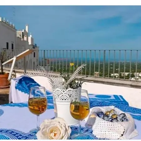 Che Vista!! ,sulle Bianche Mura Con Vista Mozzafiato * Ostuni